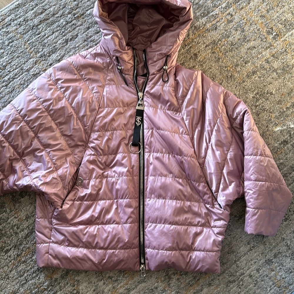 Karesiter Women’s Collection Pink - Rose Puff Jacket XL (size 48)